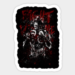 BOXING FIGHTER Sticker